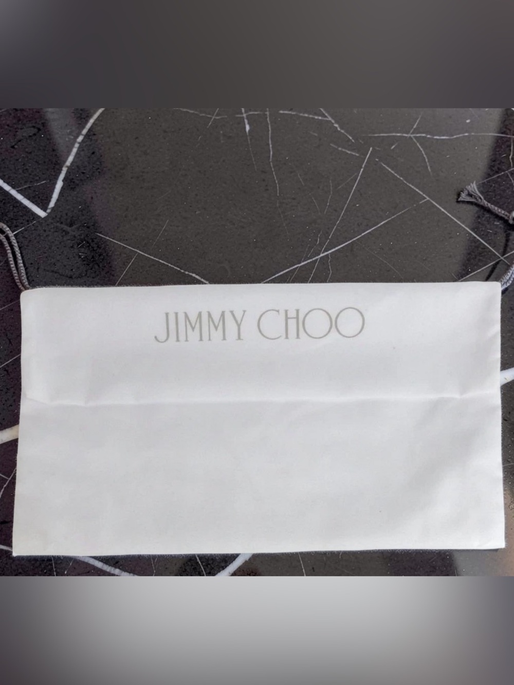 Jimmy Choo Dust Bag for Long Wallet 🩵